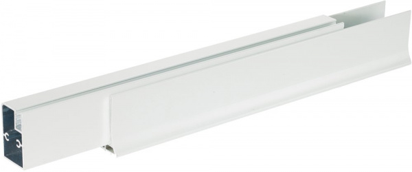 Шторка на ванну Vegas Glass E2V 120 01 01 L профиль белый, стекло прозрачное
