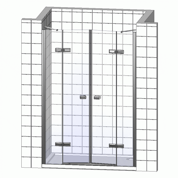 Душевая дверь в нишу RGW Passage PA-04 (760-810)x1850