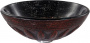 Раковина Kraus GV-681-19 mm коричнево-красный