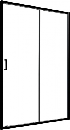 Душевая дверь в нишу RGW Classic CL-14-B 120 см, профиль матовый черный