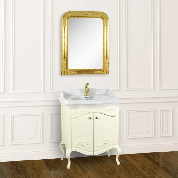Мебель для ванной Migliore Impero 70 с дверками, avorio