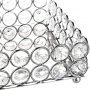 Подставка для предметов Kassatex Crystal Round CRD-STR-SLV серебро