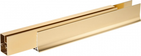 Душевой уголок Vegas Glass ZA 100 09 10 профиль золото, стекло сатин