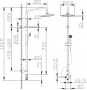 Душевая стойка Bravat Fit D283CP-2-RUS