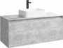 Мебель для ванной Aqwella 5 stars Mobi 120 бетон светлый